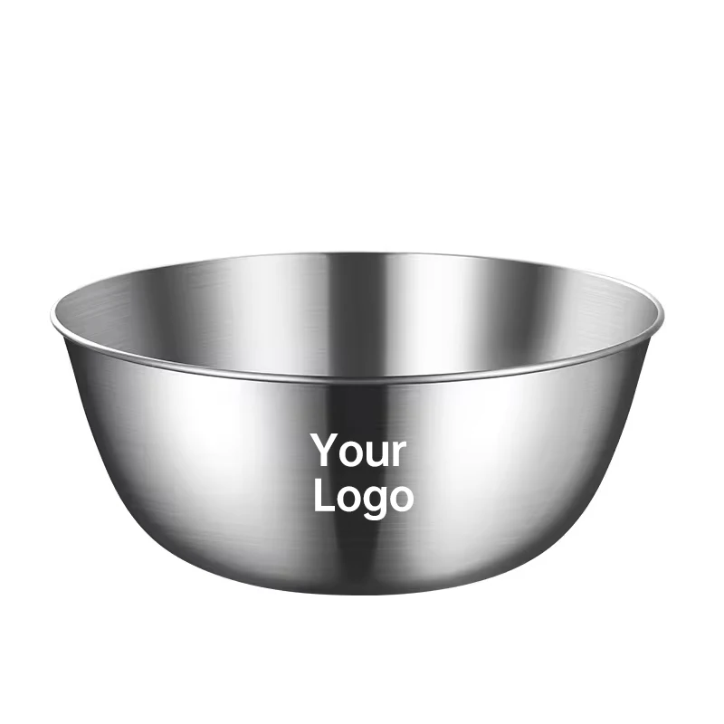 Korea Modern Style Stainless Steel 304 Large Capacity Stackable Dishwasher Multi-purpose Basket Induction Mixing Cooking Bowl