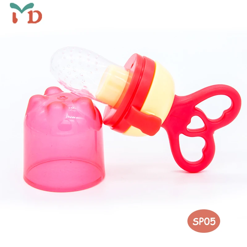 Hot sale Bpa Free Food Grade Baby Fresh Food Nipple Feeder pacifier holder baby fruit silicone pacifier soother feeder