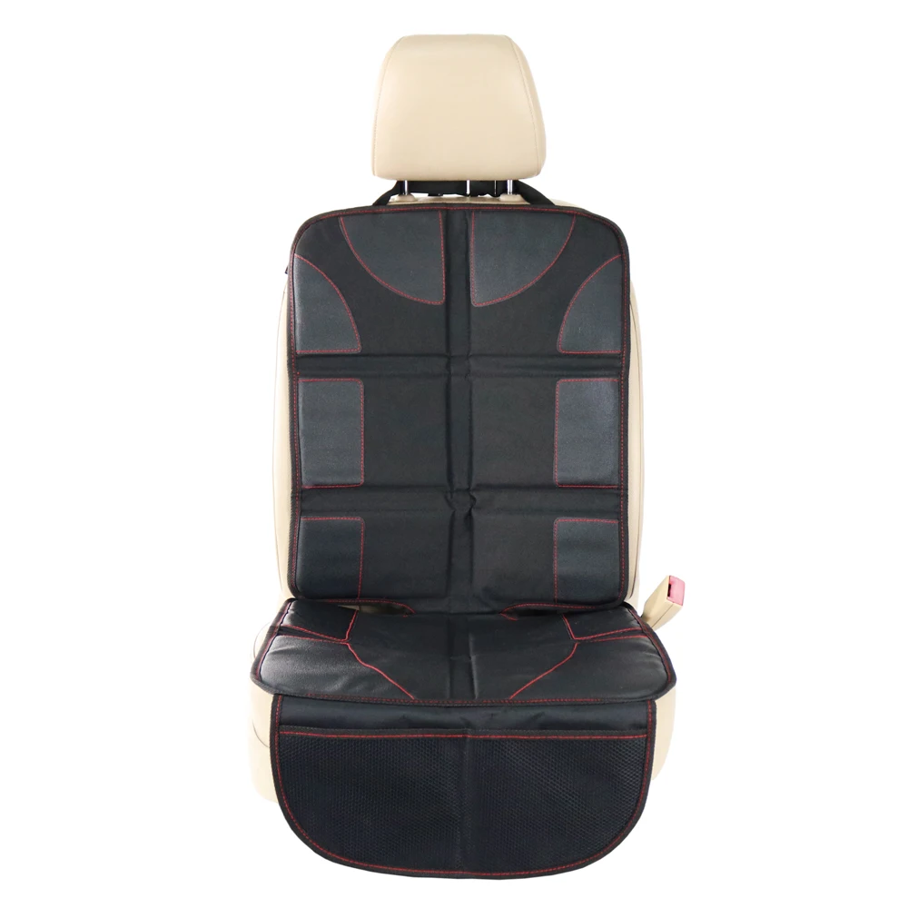 PVC PU Leather Large Waterproof Non-slip Auto Car Seat Protector For Seat Cover