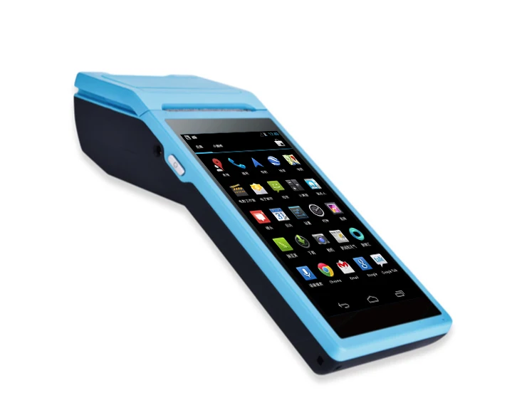 Android billing machine restaurant 4G pos system handheld pos terminal PDA with card reader payment
