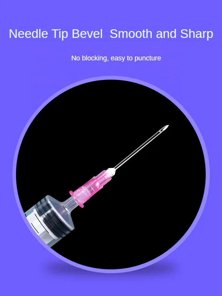 Disposable Sterile Injection 1cc 2.5ml 5ml 10ml 20ml 50ml Medical Plastic Syringes With Needle