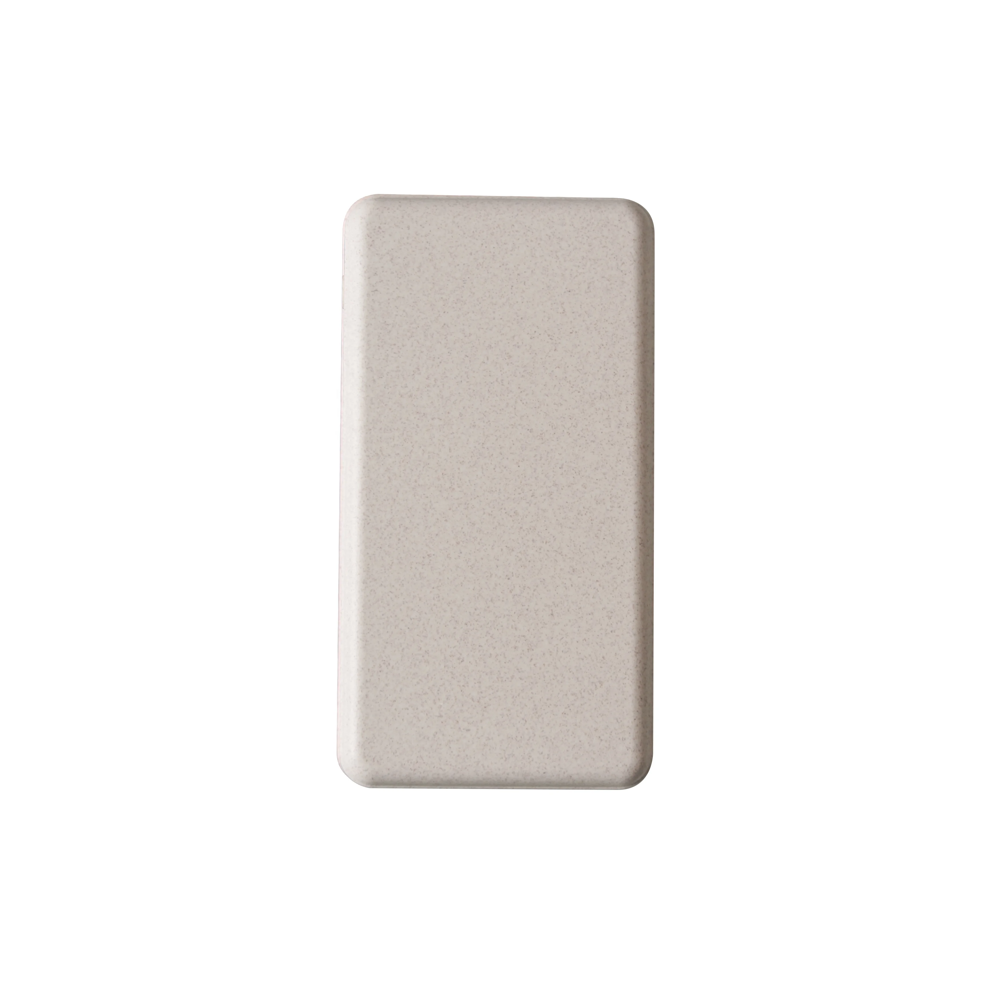 8000 мА/ч, с возможностью нанесения производителем личных портативный Eco Содружественный беспроволочный Корк Кокосовая мочалка соломы, зарядное устройство для мобильного телефона зарядное устройство универсальное дополнительное внешнее портативное зарядн