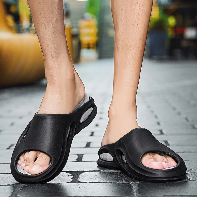 custom logo soft brazil slides slipper for men beach sport outdoor other sandals casual house shoes