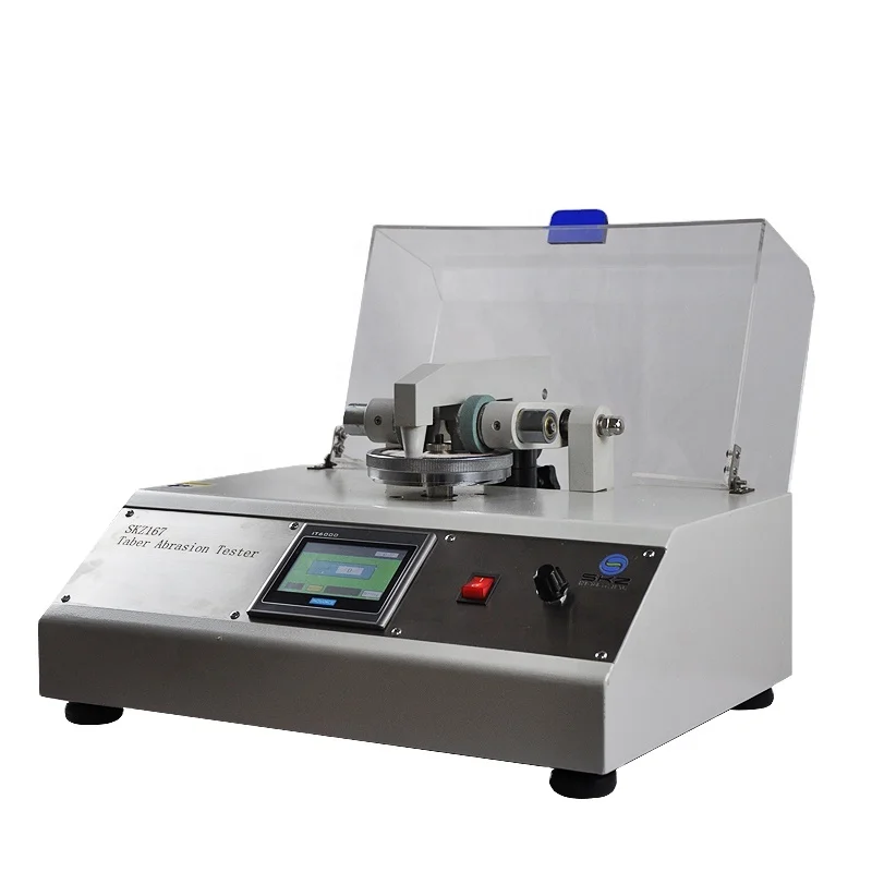 Lab SKZ167 ISO5470-1 DIN53863.2 Fabrics Leather Rubber Taber Wear Abrasion Resistance Tester