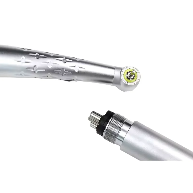 High-speed Dental Handpiece Construction Electric Turbine Power Source with Shadowless Design Metal and Steel New Ce 5 Years 2/4