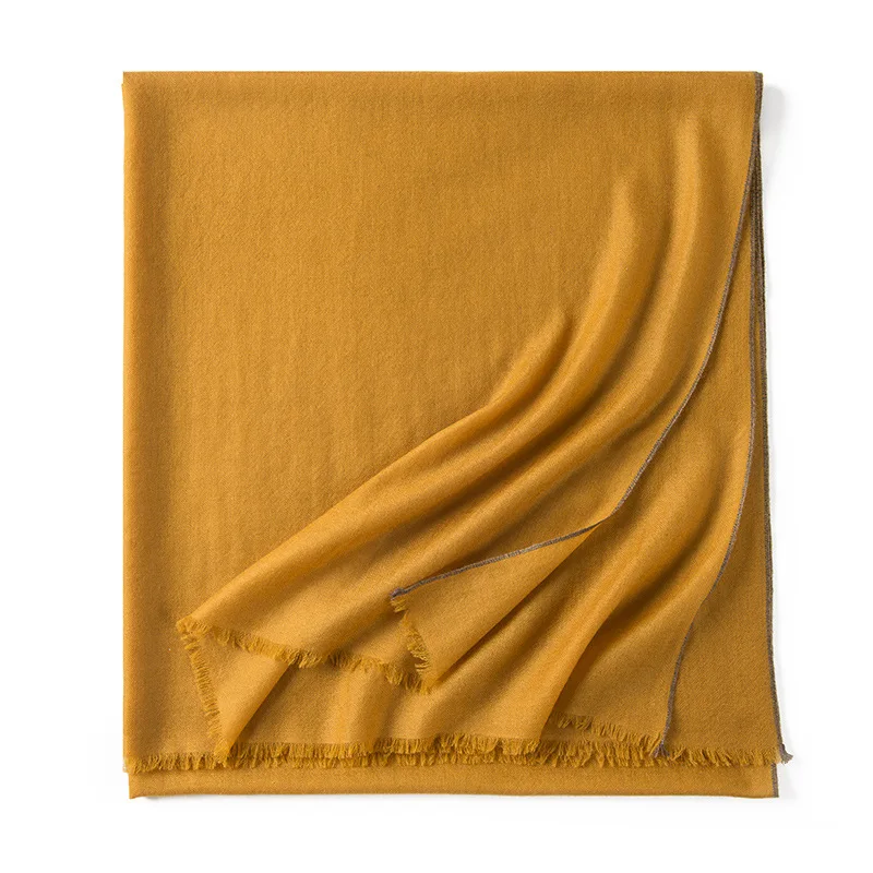 Customised Women Soft Winter Cashmere Scarf Pure 100% Cashmere Shawl Spring Merino Wool Scarf Print Luxury Adult 82g 25 Pcs