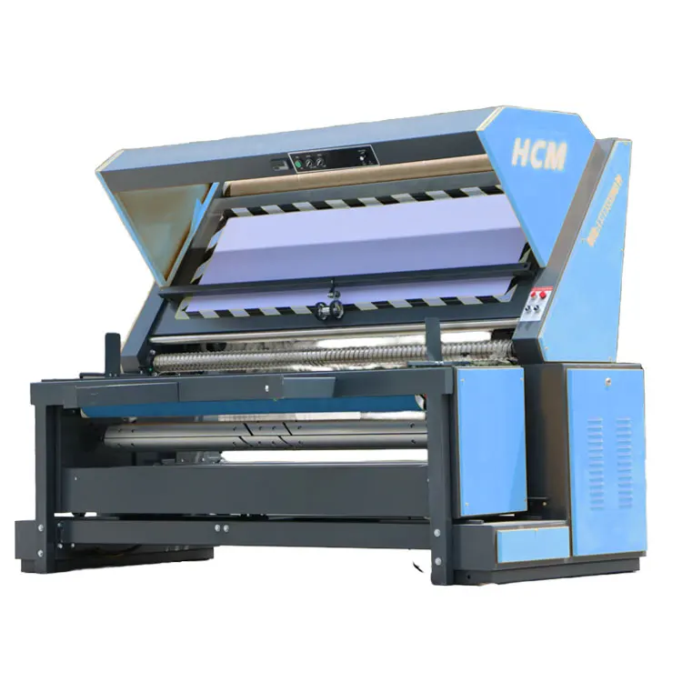 Auto Cloth Inspection Machine Knitting Fabric Rewinding Automatic Spreader Spreading Machine