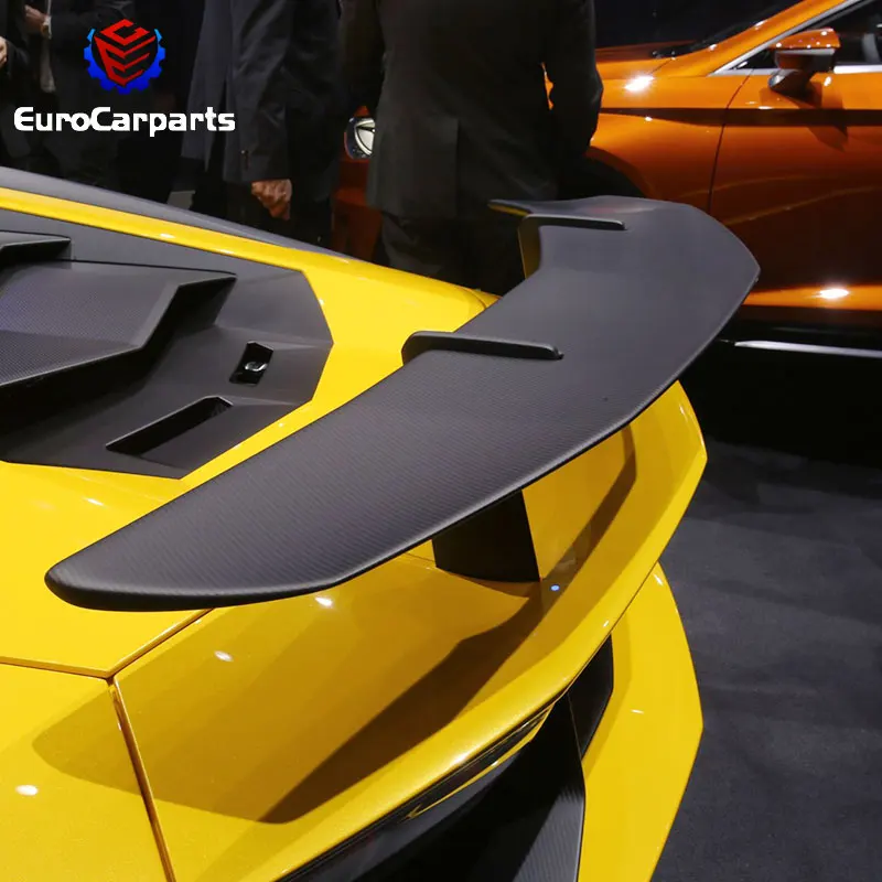 lam LP750 SV style carbon fiber car accessories auto parts rear wing spoiler for Lamborghini Aventador LP750