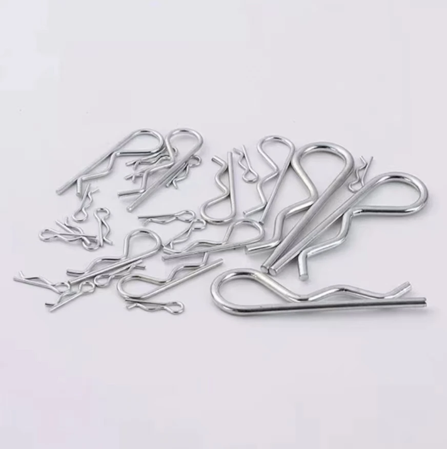 Carbon Steel Metric Cotter pins/Split pins  R type safety lock pins