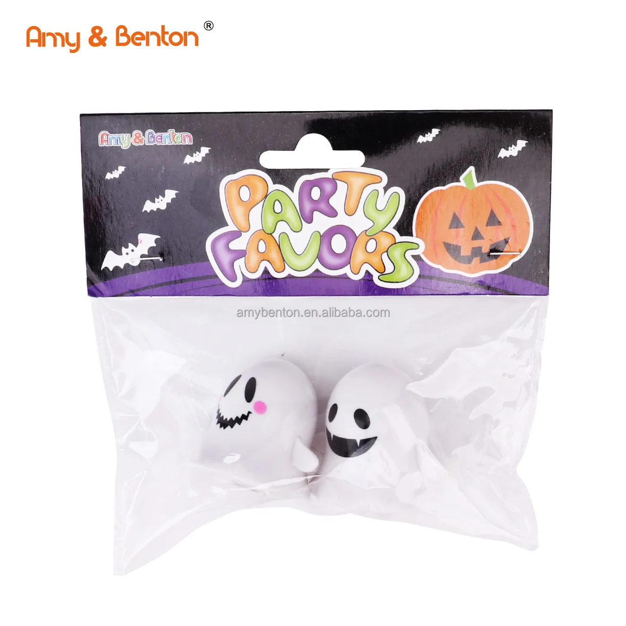 Halloween Windup Toys Cartoon Wind-up Ghost Rotating and Walking Clockwork Toys Set Goody Bag Filler for Kids