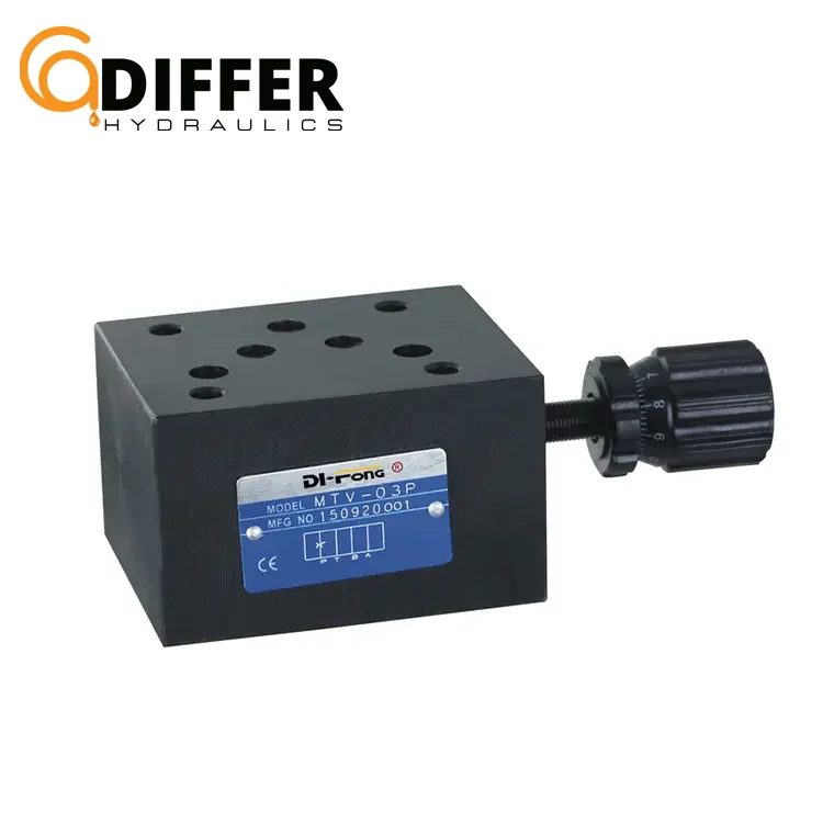 DI-FONG products YUKEN series MSW-01 Throttle and check modular valves hydraulic modular valve MSA-01 MSB-01