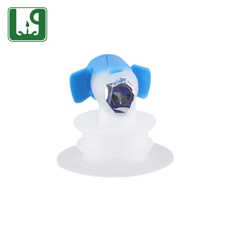 Factory direct sale food grade 3L wine bag vitop plastic water faucet