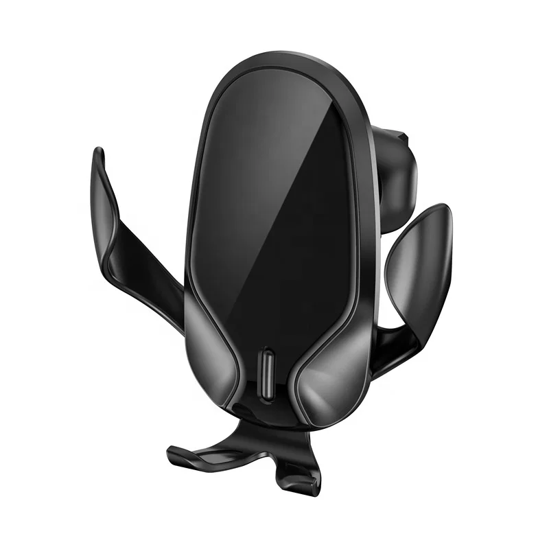 LMDMount Automatic Sensor Fast Smart Qi I phone Simple Cell Charging Gravity Smartphone Clamping 10W Mobile Car Wireless Charger