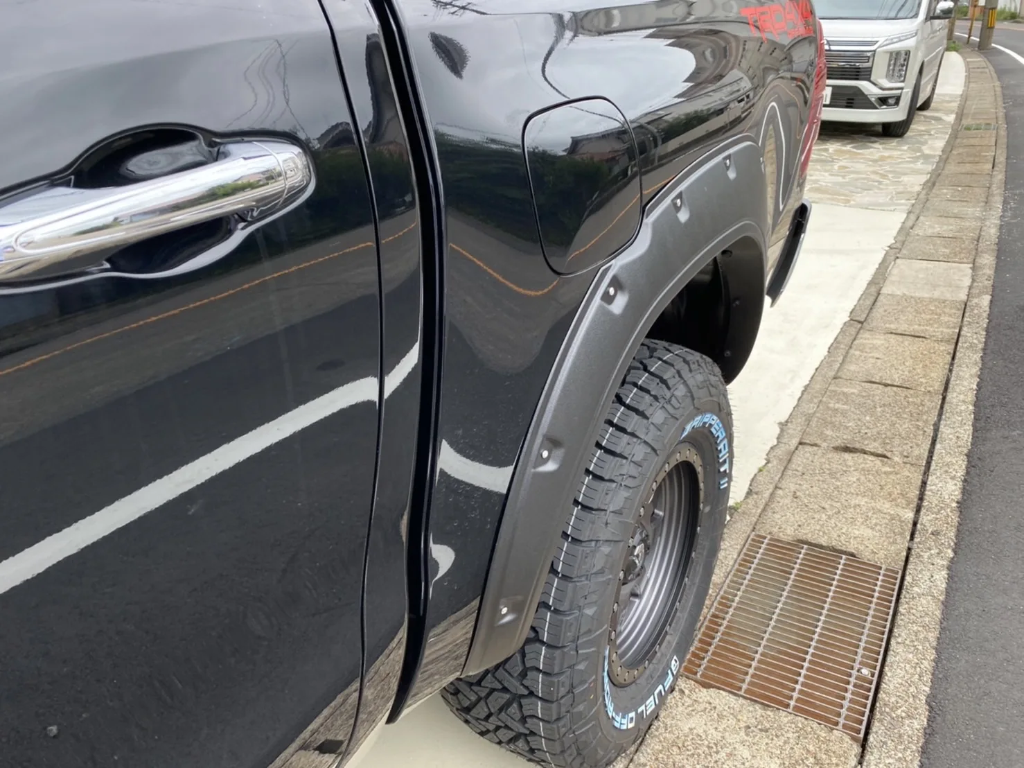 Custom Flare Fender High Quality ABS Plastic Car Fender Flare for hilux 2021