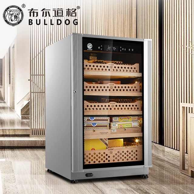 
Made in china competitive price of bulk sale thermostat cedar wood cigar humidor display cigr cabinet 