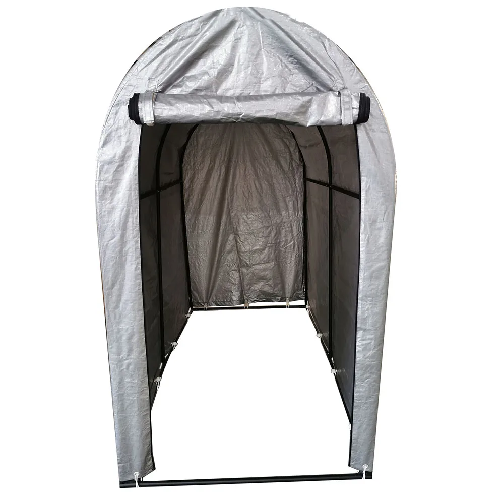 Portable waterproof PE fabric bicycle shelter storage shed carport  with competitive price (R)