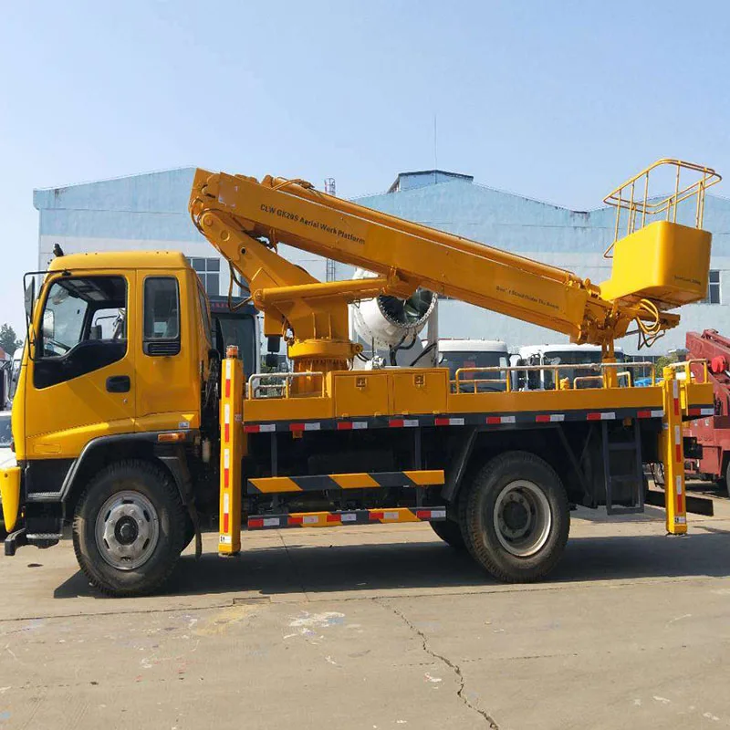  Японская телескопическая стрела FTR 4x2 20 м грузовик с воздушной лестницей высокой платформой производитель