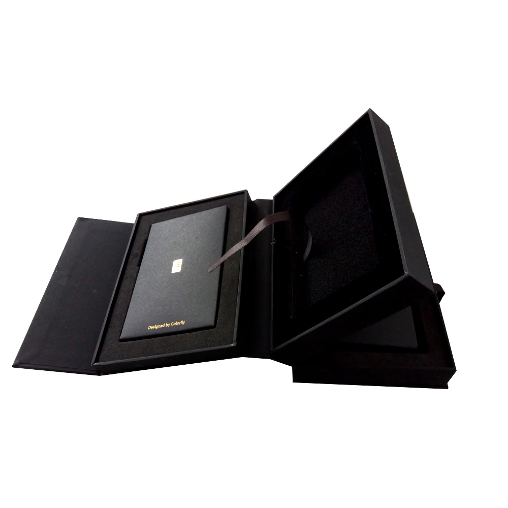 Manufacturer customization jewelry box packaging luxury velvet with drawer packaging necklace bracelet gift box