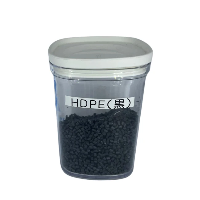 Mixed Color Blow Molding Waste Recycling HDPE Plastic Pellet