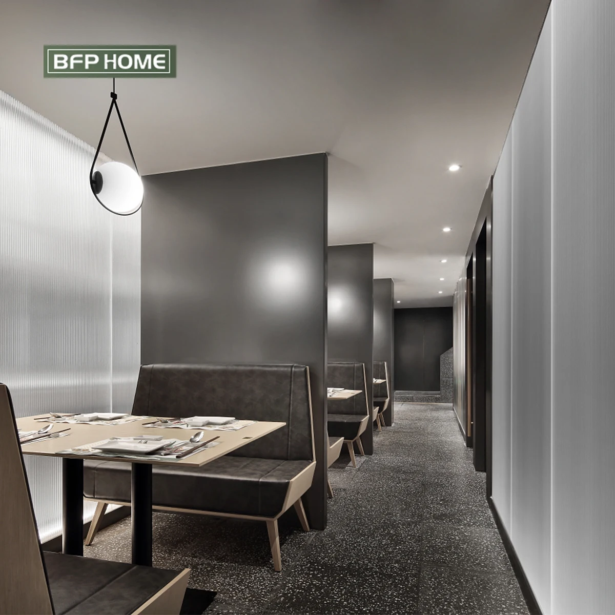 Мебель для дома и ресторана BFP, современный дизайн, Обеденный набор, мебель для кофейни, экономичная мебель для ресторана