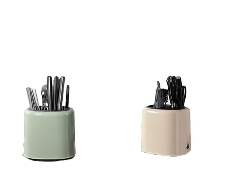 Kitchen knife holder storage rack cutter knife holder Chopsticks spoon drum multi-functional table chopstick
