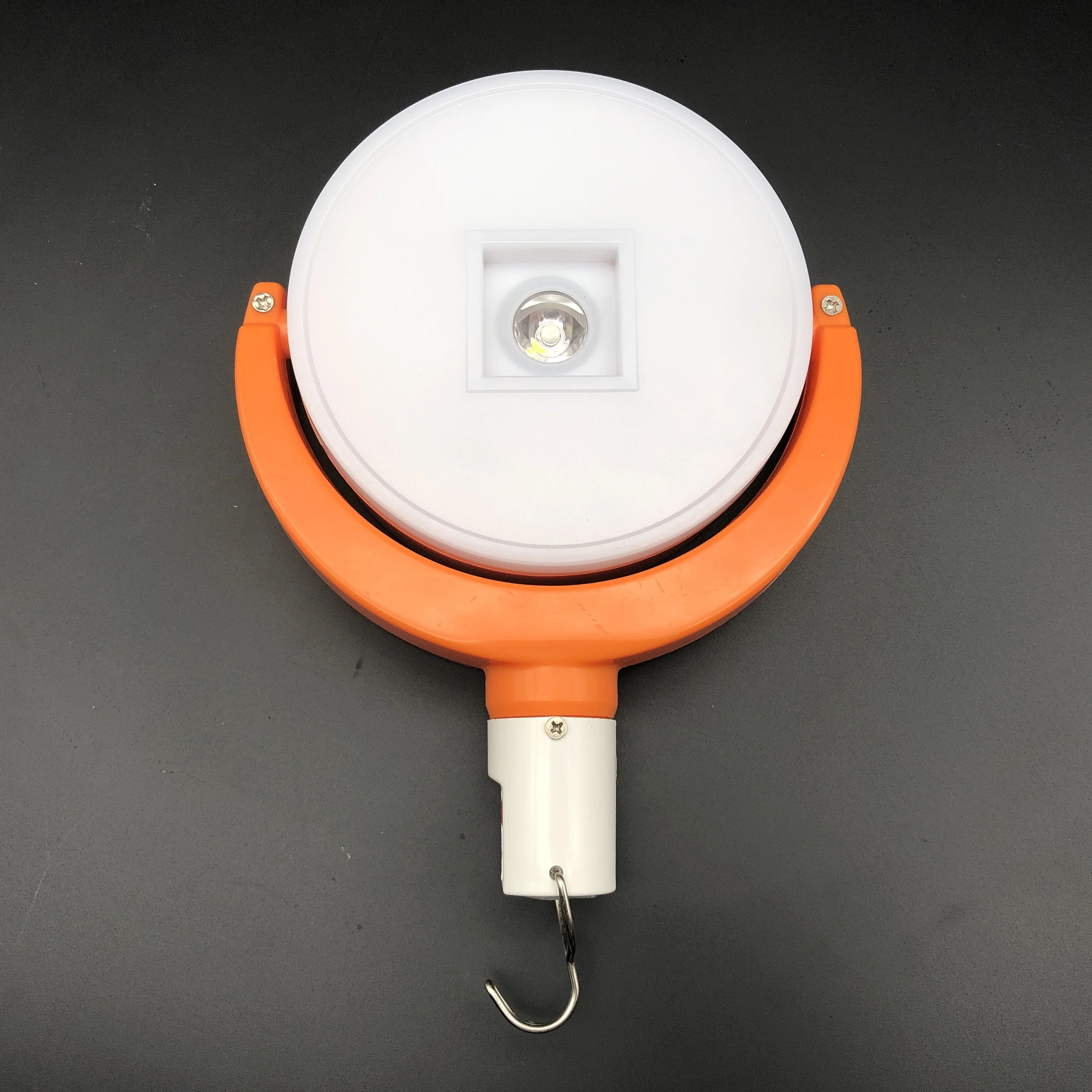 Rotary Fortune Coin Shape Solar Camping Tent Light Rechargeable Outdoor Waterproof Camping Lamp