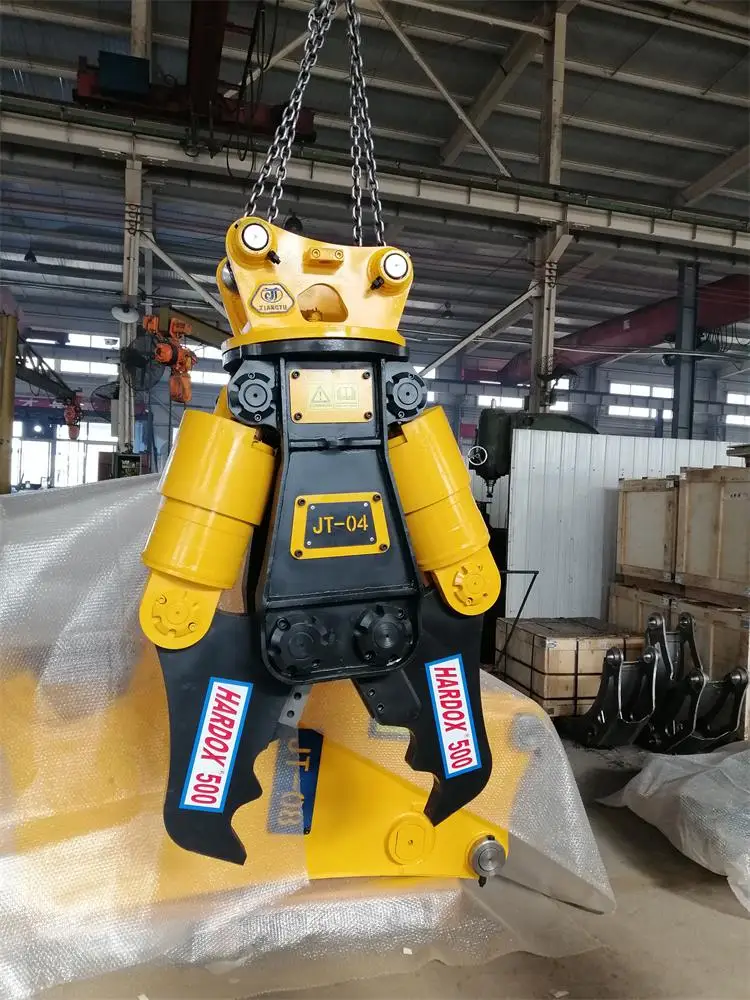 M+S motor for 5-8ton excavator good quality hydraulic metal scrap crusher