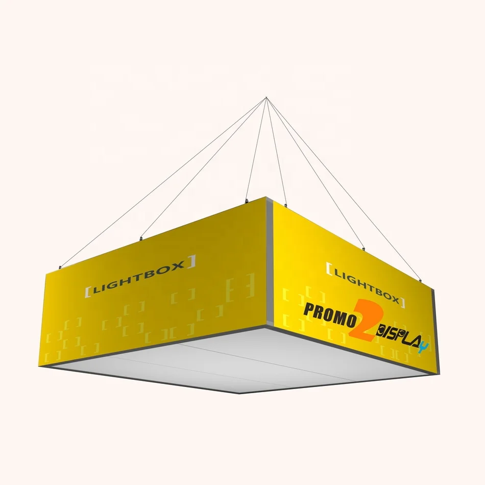 Led Light Box Sign Advertising fabric  Double Sided Illuminated Lightbox