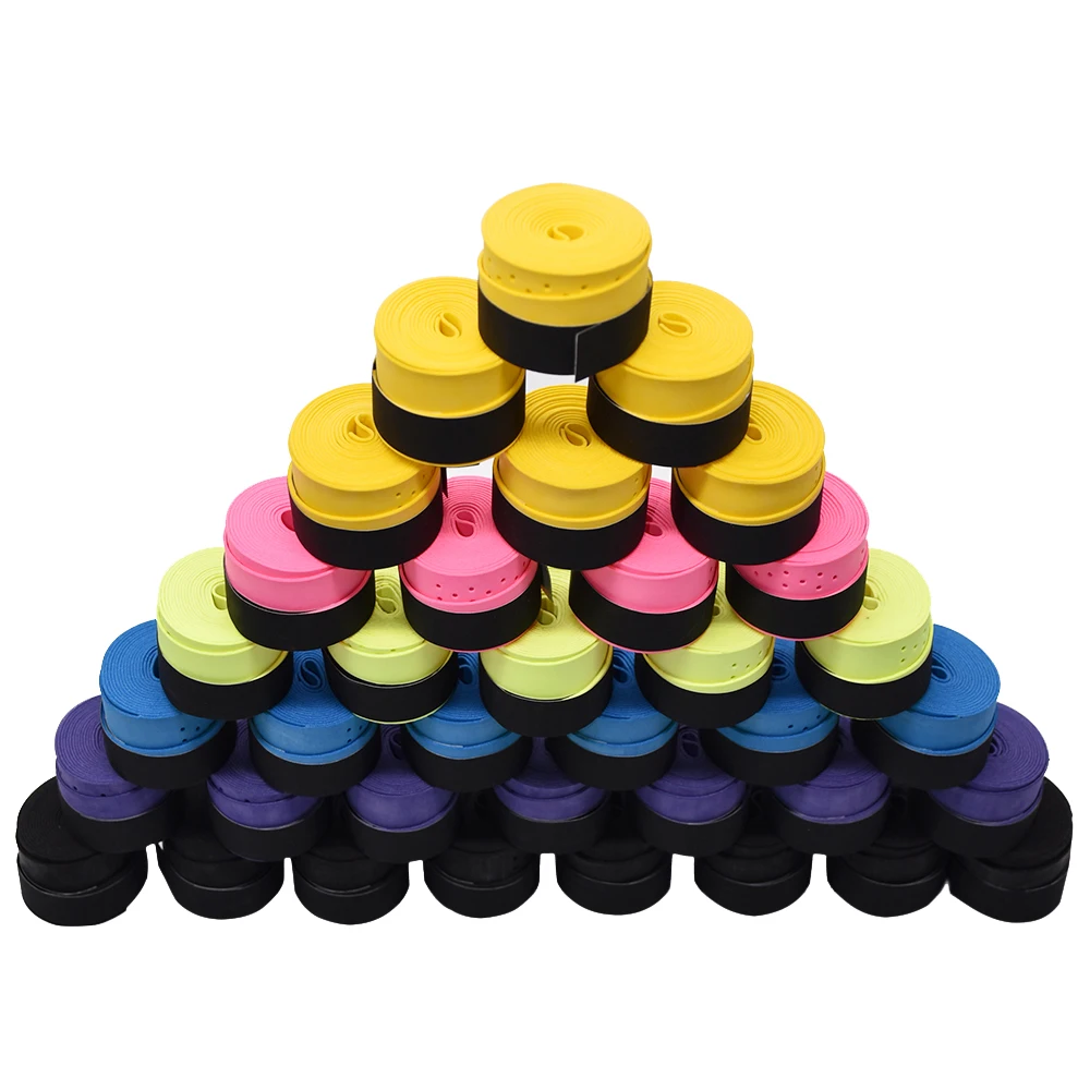 Хорошее поглощение пота сухой перфорированный падел лента на рукоятку ракетки Грип для бадминтонных ракеток ракетки для теннисной ракетки