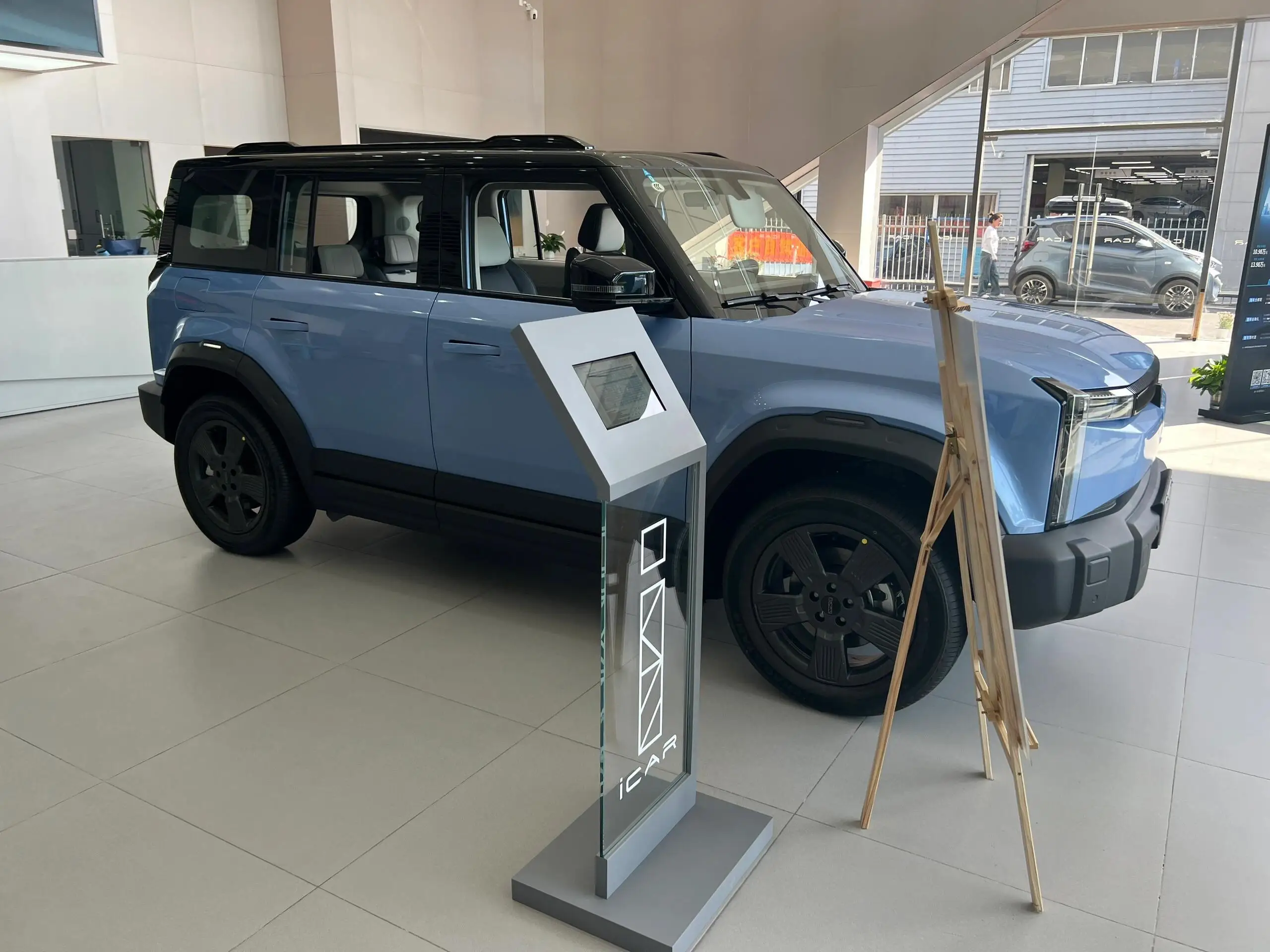 2024 Chery ICAR 03 электрический внедорожник высокоскоростной автомобиль 2WD 4WD Новый энергетический