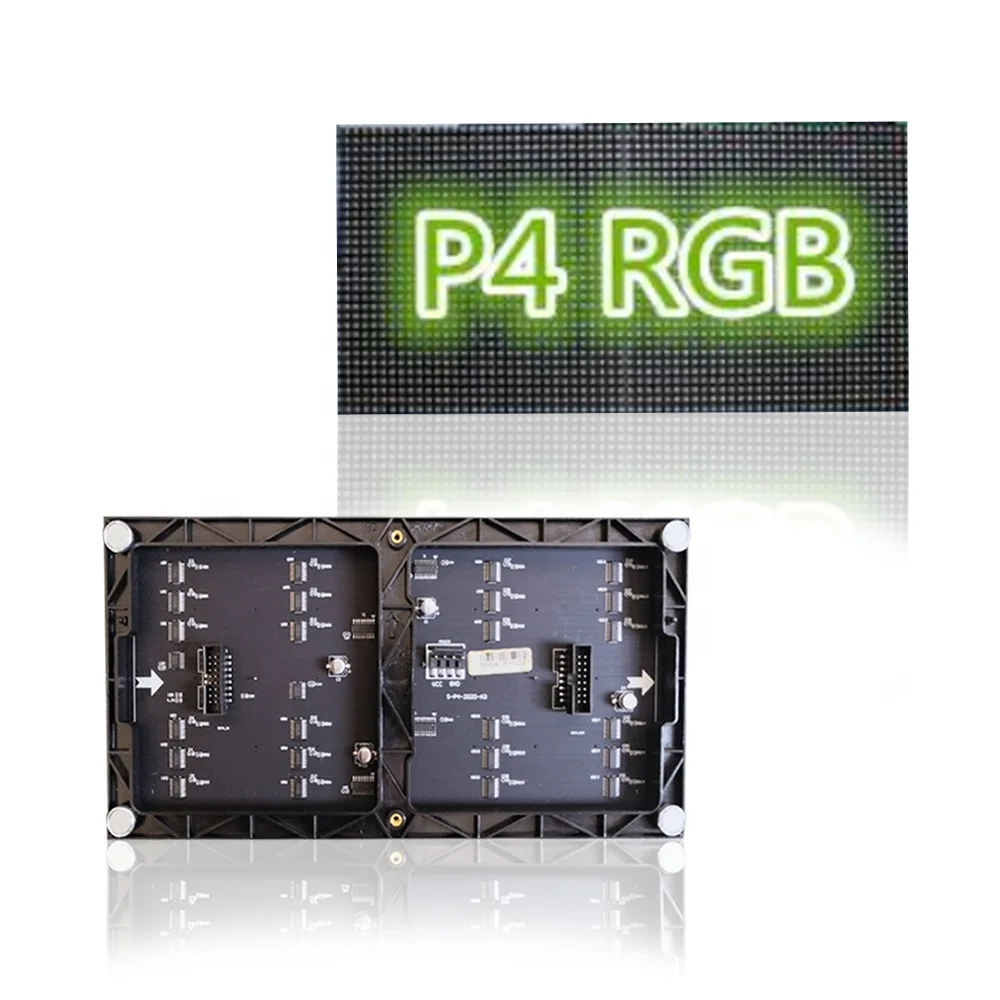 256x128 мм RGB внутренний программируемый P4 SMD светодиодный панельный модуль