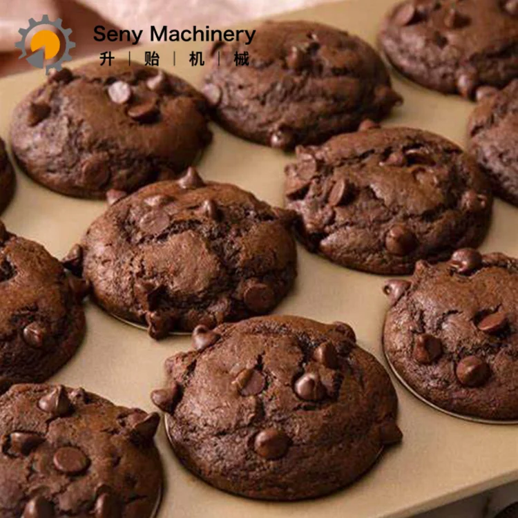 Manufacturer Multifunctional Automatic Encrusting Stuffed Cookie Chocolate Cookies Making