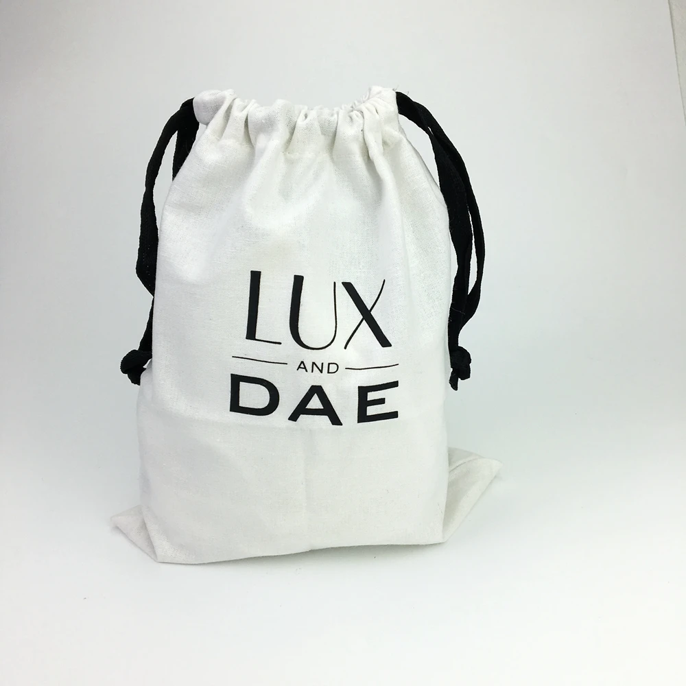 Wholesale Canvas Cotton Drawstring Shoe Bags Cloth Dust Bag