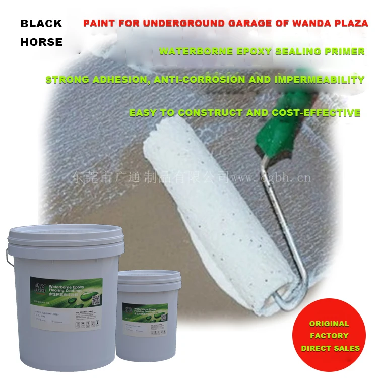 Building Coating Anti-corrosion Waterproof Garage Floor Paint Resin Epoxy Primer For Concrete