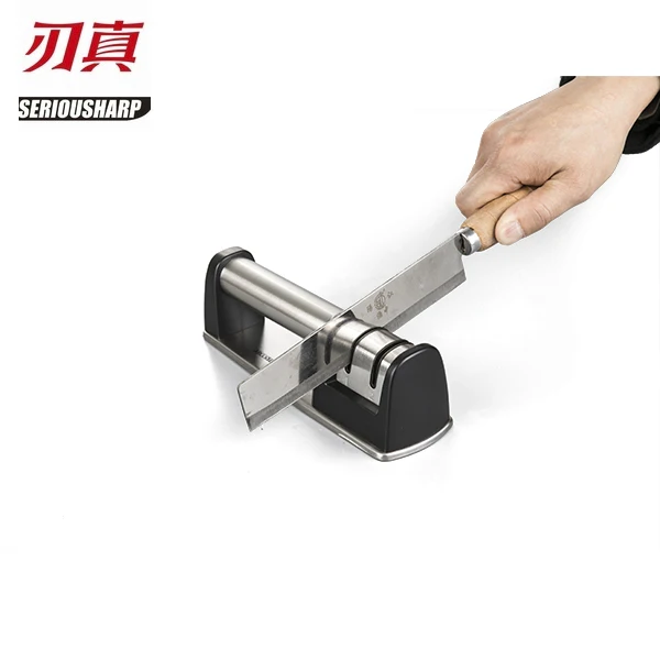 kitchen ceramic 2 stage knife sharpener tool as seen on TV