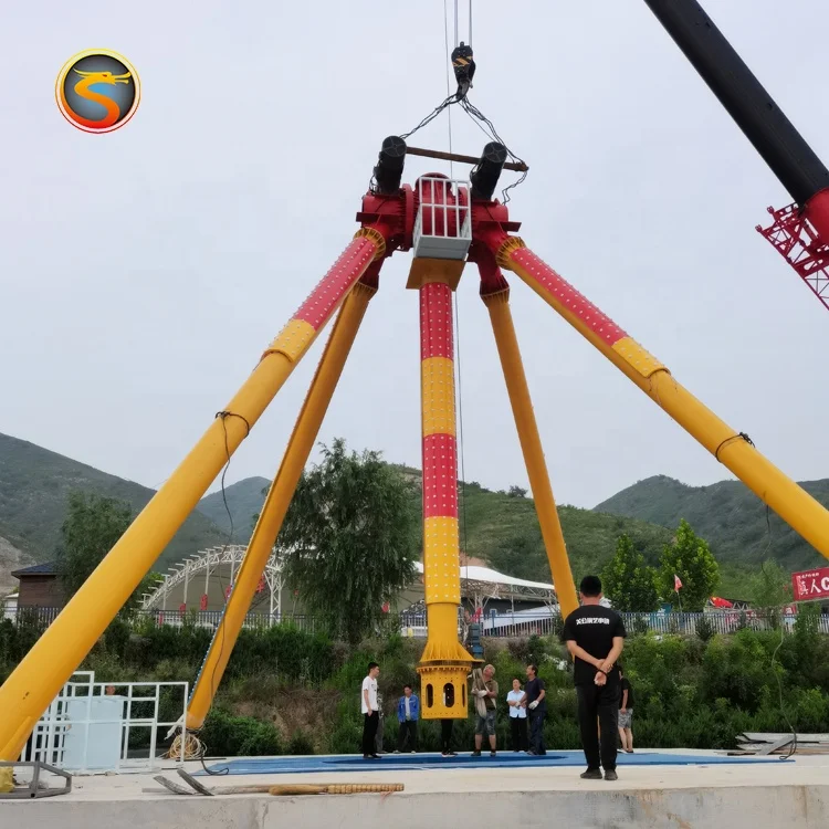 Hot Luna Park Amusement Ride Swing Big Pendulum Hammer Frisbee Ride Attraction