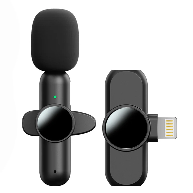 Popular 2.4GHz plug 2 in 1 USB pin Shirt Easy Clip On System singing Blogging Vlogging Recorder Mac wireless Lavalier Microphone