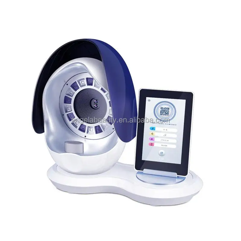 A0402 Dual Camera 12 Million Pixel AI Digital Facial Identification Technology Skin Test Check Machine WIFI 4G