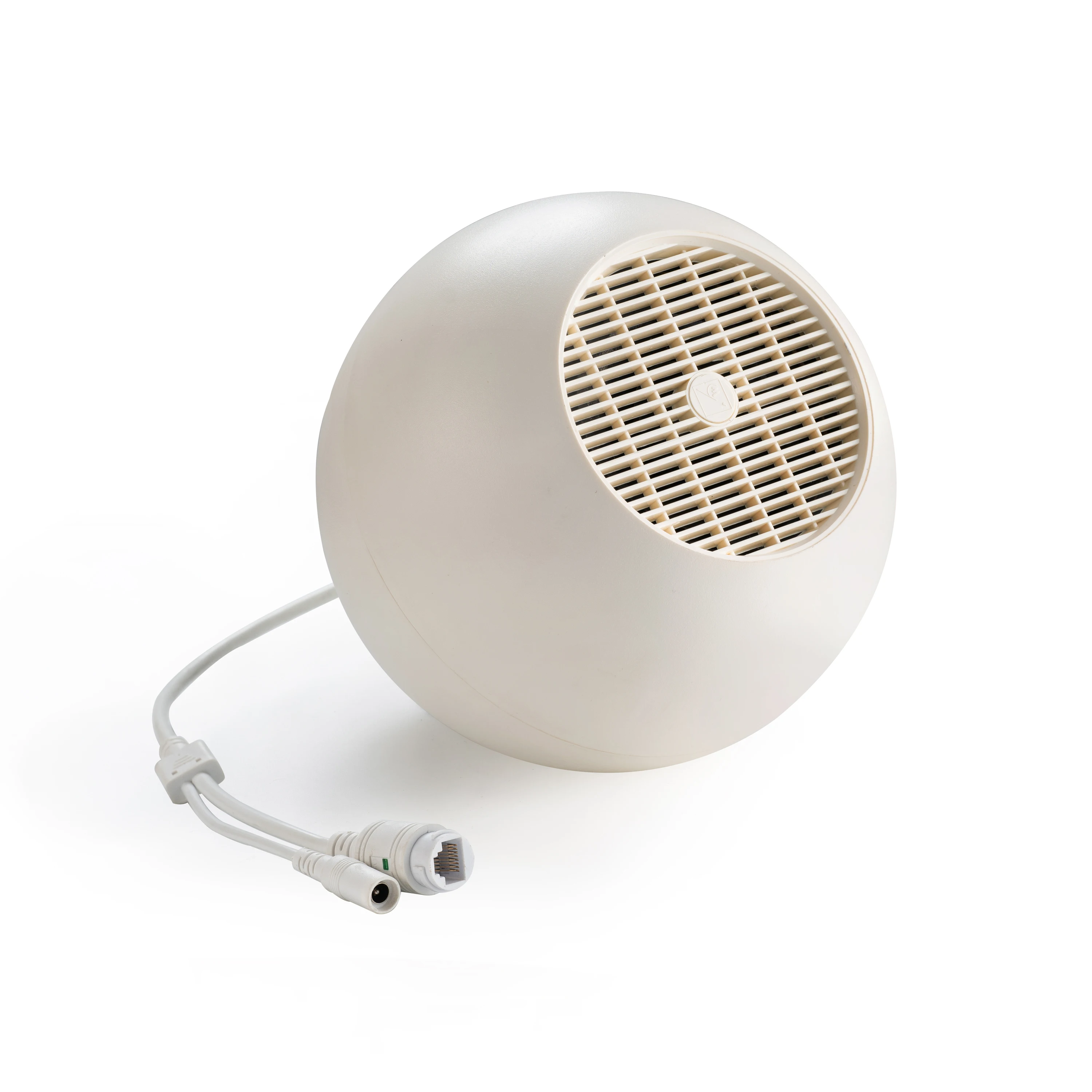 Белый IP POE Сферический динамик настенный для офисного здания система PA