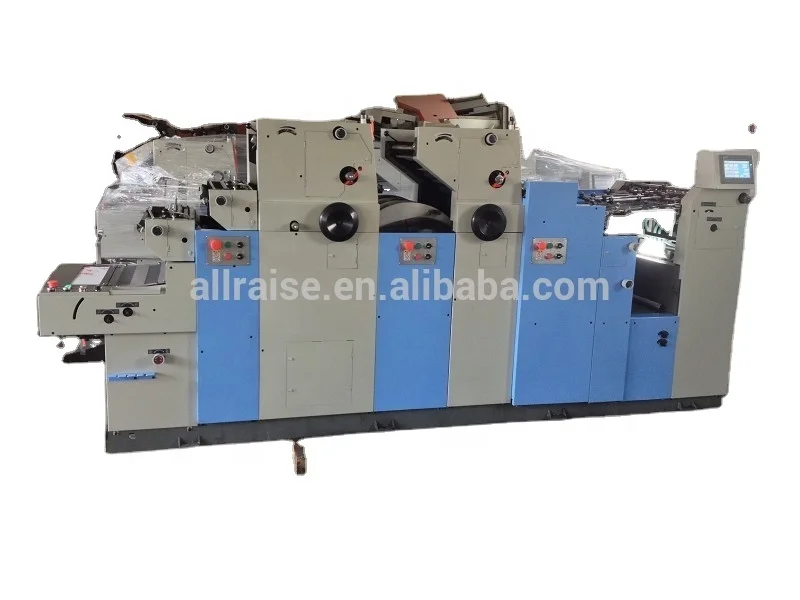 Two Color Offset Printing Machine hot Sale 2 two Colour Offset Printing Machine for logo printing