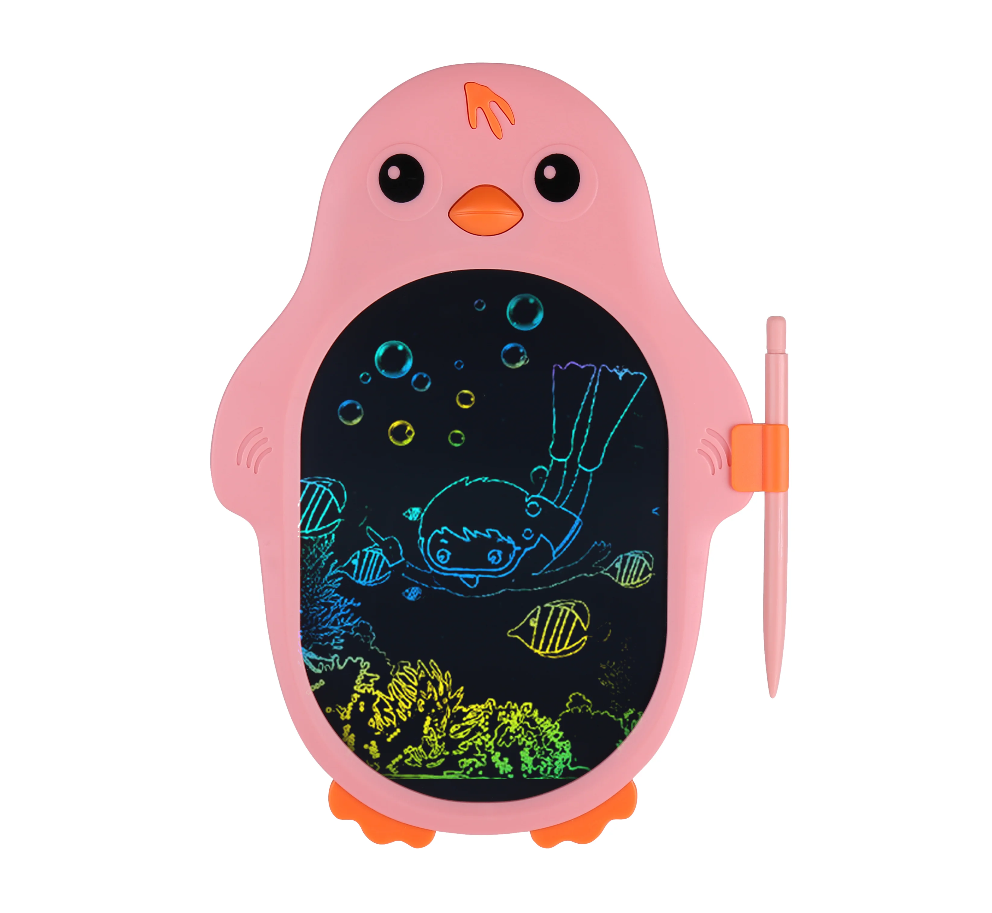 High Quality Kids Writing Tablet Erasable Digital Writing Pad Penguin E Writing Board