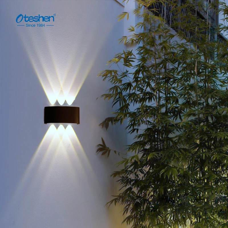 Modern Nordic Decoration Wall Lamp Living Room Waterproof Long Strip Garden Outdoor Wall Lamp