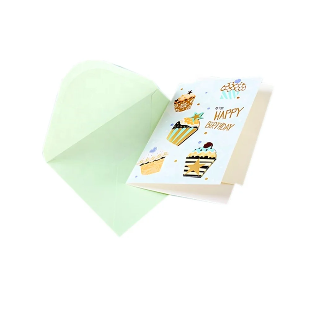 Hot Sale Custom Printed Gold Foil Luxury Look Wedding Invitation Paper Card Fold Thank You