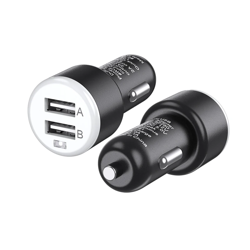 Smart Dual-Ports USB Car Charger Adapter power drive Car Charger Dual Port charging travel usb charger