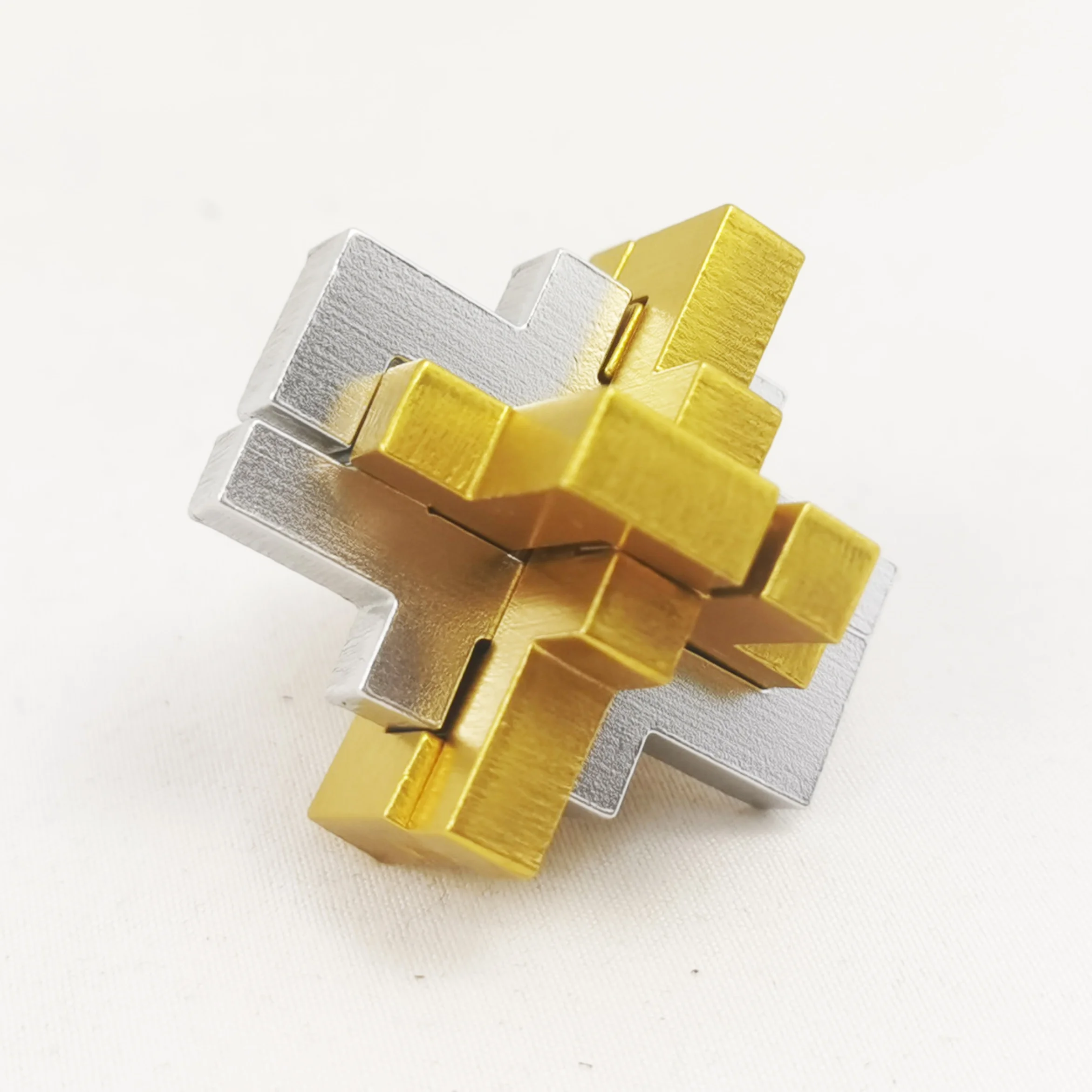 3D IQ высокое качество Luban замок интеллектуальная забавная головоломка с ручным управлением металлический мозг упражнения на заказ напечатанная модель для подарка