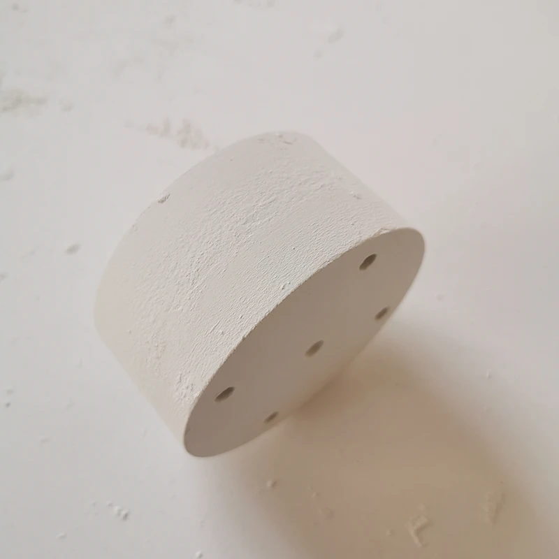 Aluminum silicate foundry ceramic hot top casting ring used for vertical casting