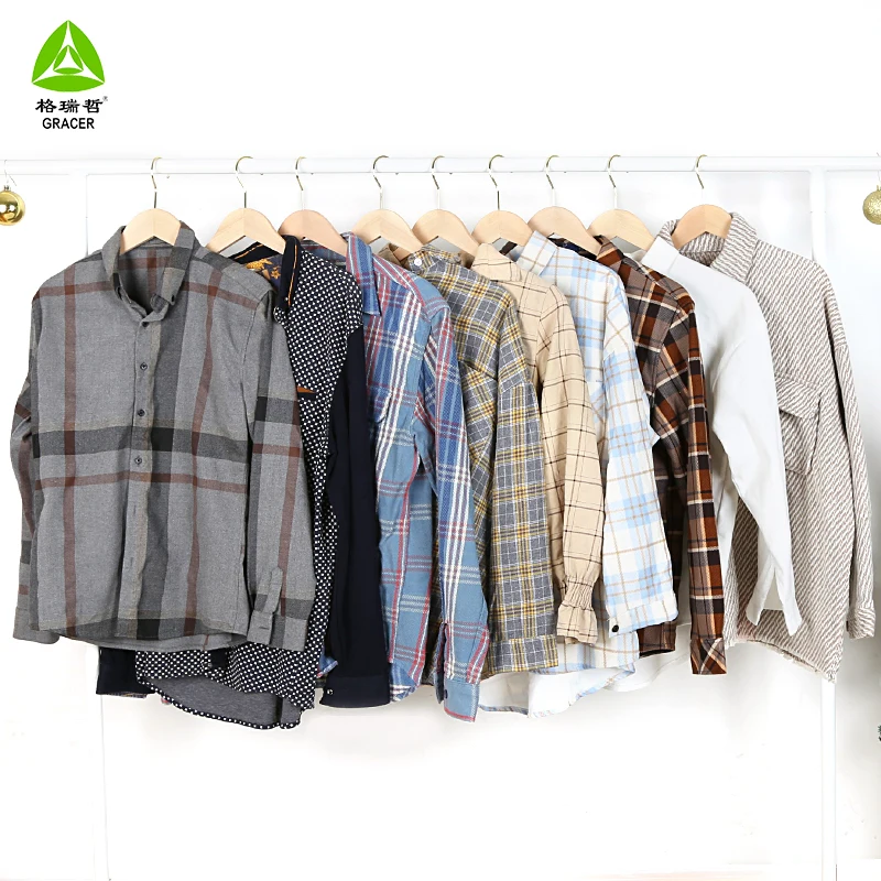 Fashion Used Shirts For Men And Women Used Clothes Bales Winter Second Hand Clothes Clothing