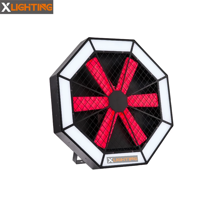Новый дизайн ветряная мельница Веерообразный Dmx светодиодный вентилятор Rgb фоновый свет сценические фоновые эффекты пиксельный