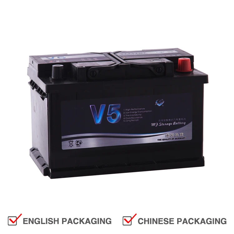 Высокое качество DIN66 56618 автомобильного аккумулятора 12V71AH 57117 бесплатное техническое обслуживание для запуска автомобиля Автомобильные Аккумуляторные