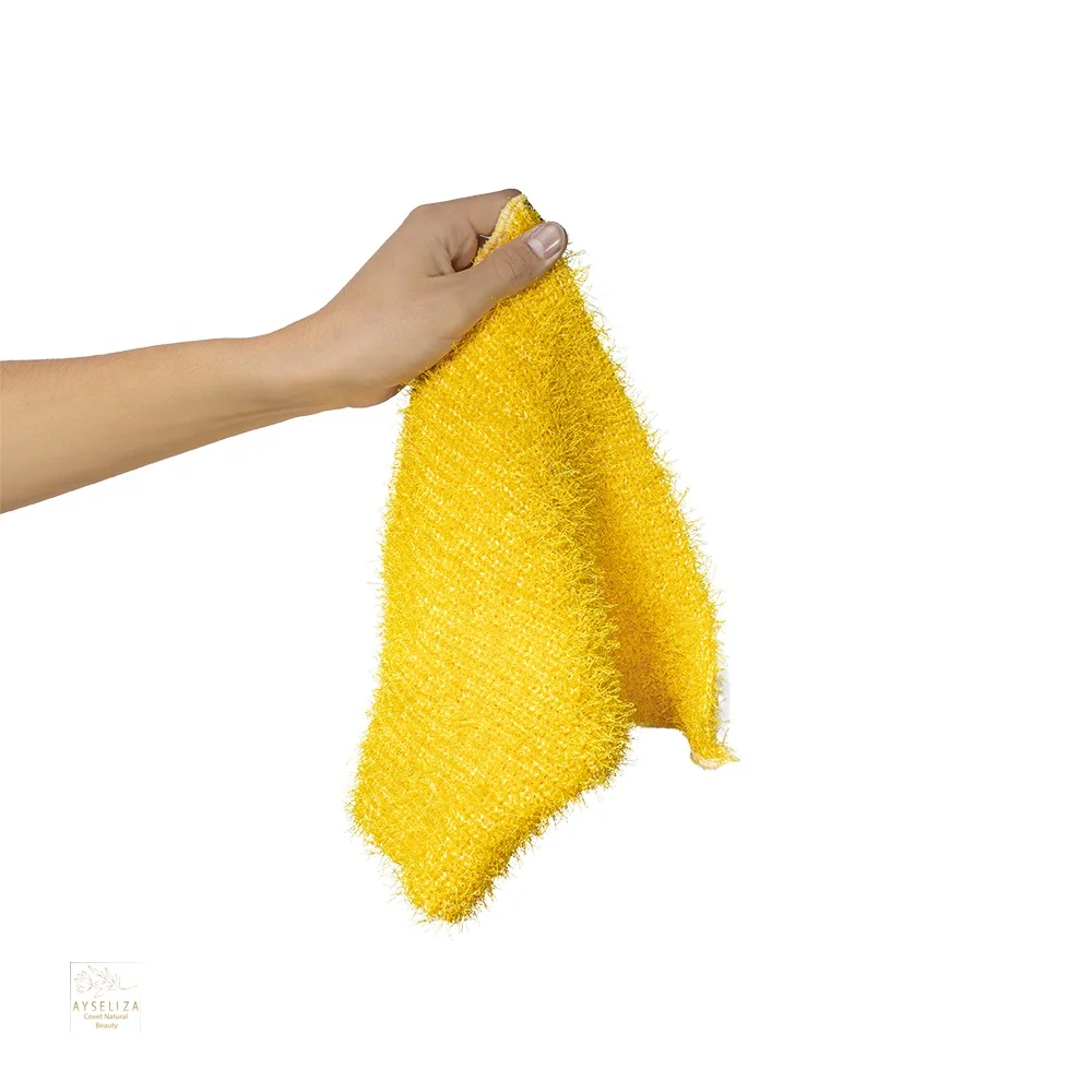 Красочные отшелушивающие тканевые скребки для ванны от Ayseliza 100% Турецкий Хаммам варежки перчатки удаления омертвевшей кожи мыло пенообразующая Ванна